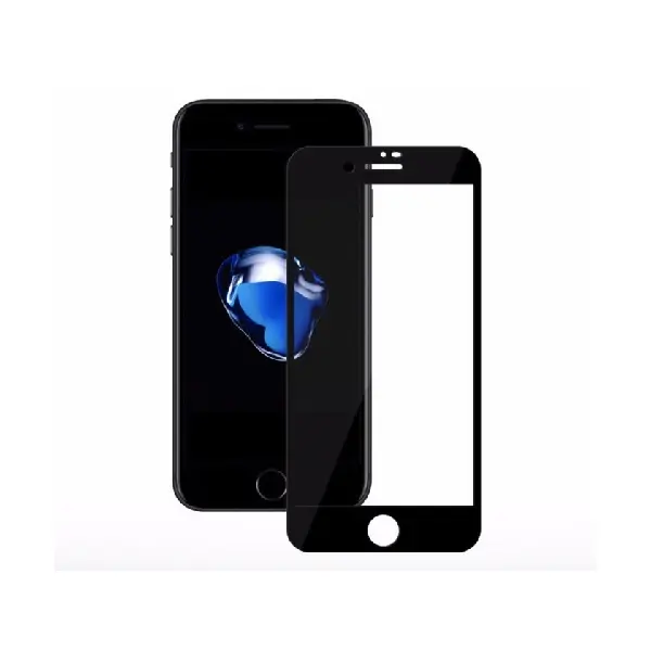 MR3_107264 Скло iphone 7, 8, se (2020), (0.3mm, 4d arc, чорний) люкс 
