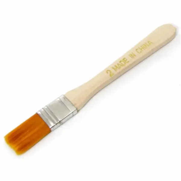 MR3_105259 Пензлик антистатичний aida №2 (ручка 11 cm, щетина 1.5х2.5 сm) 