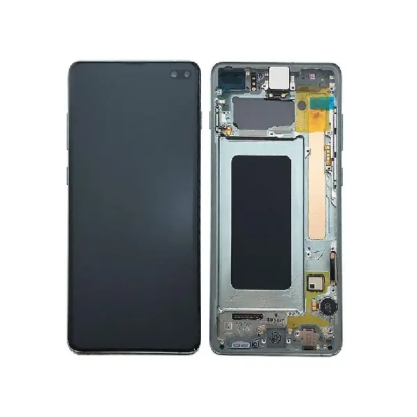 MR3_105329 Дисплей samsung sm-g975fd galaxy s10 plus, з сенсором, та рамкою prism green сервісний оригінал 