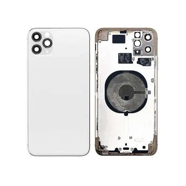 MR3_105922 Корпус iphone 11 pro max silver оригінал a+ 