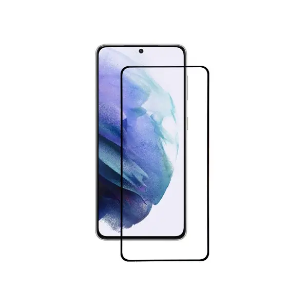 MR3_107103 Скло samsung g991 galaxy s21 (0.3mm, 4d arc люкс) black PRC