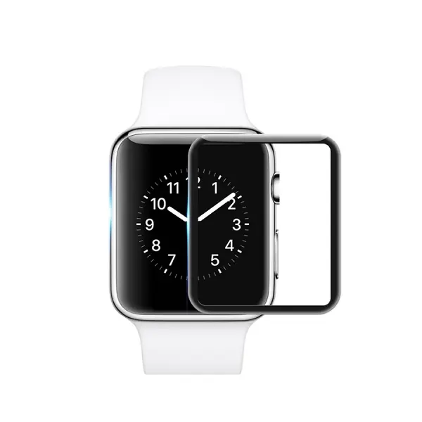 MR3_107336 Захисна плівка apple watch 38mm (0.2mm, 9d чорний) ceramics 