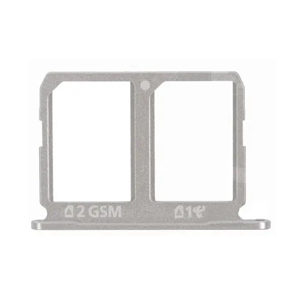 MR3_108004 Тримач sim-карти samsung g920fd galaxy s6 duos білий (dual sim) 