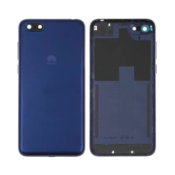 MR3_109601 Задня кришка huawei y5 (2018), y5 prime (2018) blue (зі склом камери) 