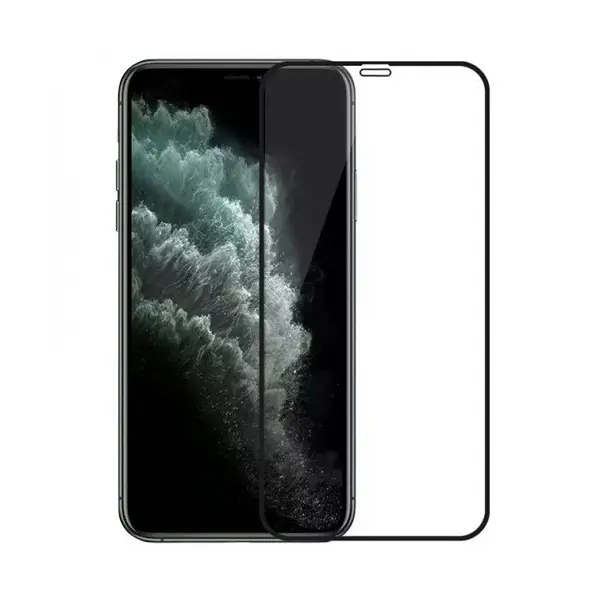 MR3_112265 Скло iphone 12 pro max (0.3mm, 5d, 10d, чорний) топ без упаковки 