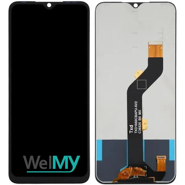 MR3_124402 Дисплей tecno spark 6 go (ke5), з сенсором, black (welmy) 