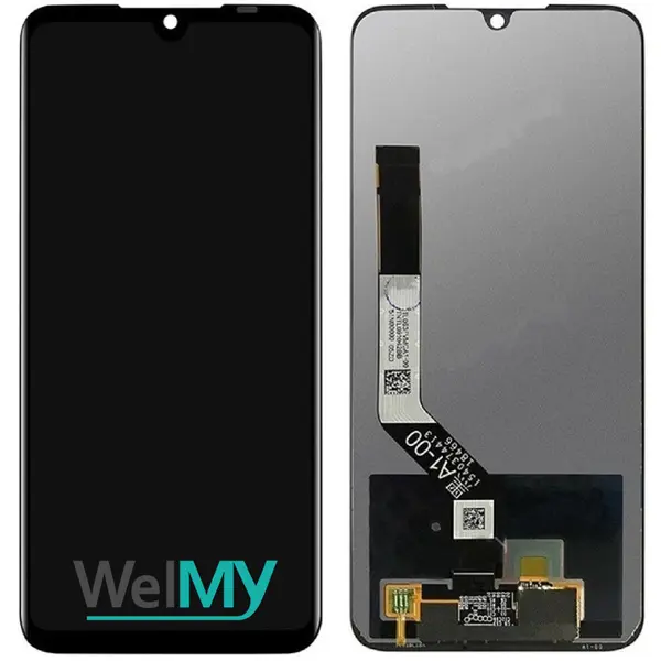 MR3_124427 Дисплей redmi note 7, redmi note 7 pro, з сенсором, black (welmy) 
