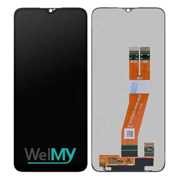 MR3_124432 Дисплей samsung sm-a025f, m025, a035f, a037f, a042 galaxy a02s, m02s, a03, з сенсором, black (welmy), (160, 5x72mm) 