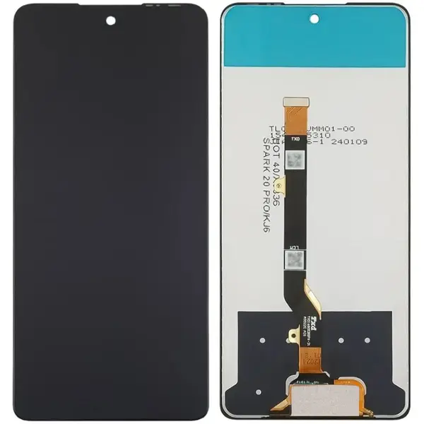 MR3_179344 Дисплей infinix hot 40, з сенсором, black 