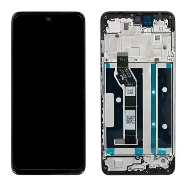 MR3_179685 Дисплей motorola xt2521 moto g15, з сенсором, та рамкою black сервісний оригінал 