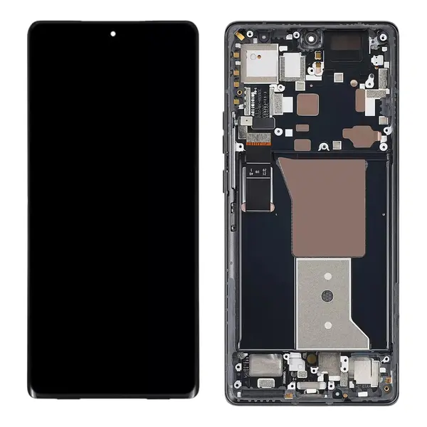 MR3_179689 Дисплей motorola xt2301 moto edge 40 pro, з сенсором, та рамкою black сервісний оригінал 