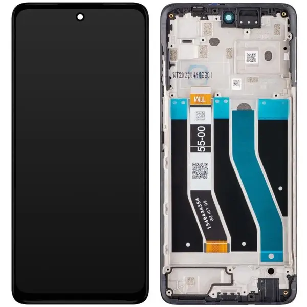 MR3_179694 Дисплей motorola xt2223 moto g62 5g, з сенсором, та рамкою black сервісний оригінал 