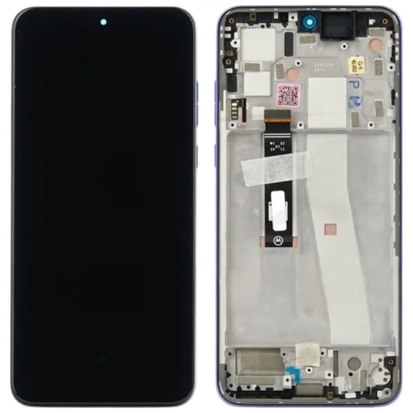 MR3_179698 Дисплей motorola xt2245 moto edge 30 neo, з сенсором, та рамкою пурпуровий сервісний оригінал 