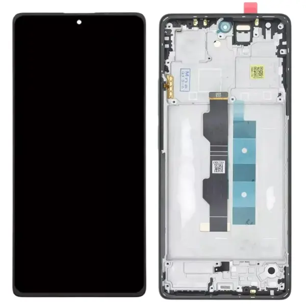 MR3_181799 Дисплей redmi note 13 pro 4g, note 14s, poco m6 pro 4g, з сенсором, та рамкою midnight black oled 