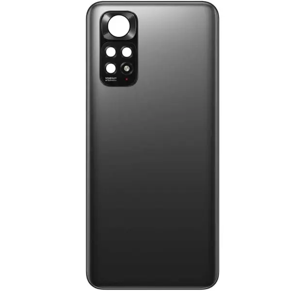 MR3_181944 Задня кришка redmi note 11, redmi note 11s graphite grey (зі склом камери) оригінал (prc) 