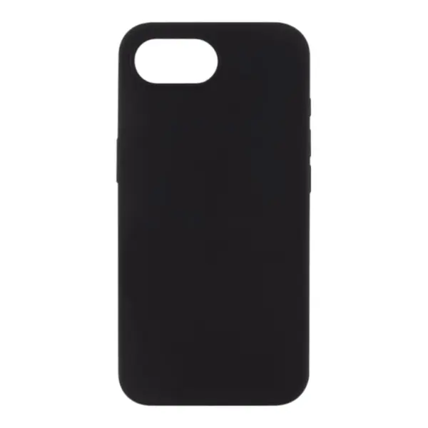 MR3_194359 Чохол silicone case для iphone 16e, iphone 17e (18) black (закритий низ) 
