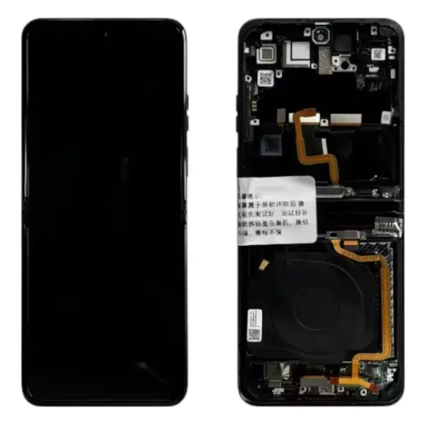 MR3_194639 Дисплей motorola xt2321 moto razr 40 ultra, з сенсором, та рамкою black сервісний оригінал 