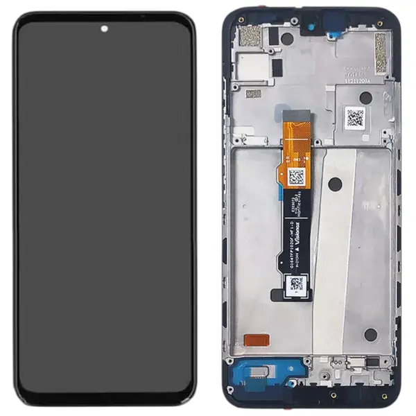 MR3_194903 Дисплей motorola xt2169 moto g71, з сенсором, та рамкою black original prc 