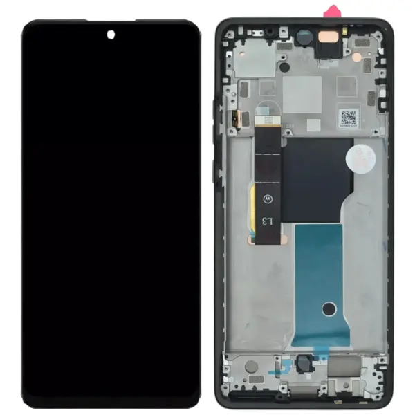 MR3_195044 Дисплей motorola xt2307 moto edge 40 neo, з сенсором, та рамкою black original prc 