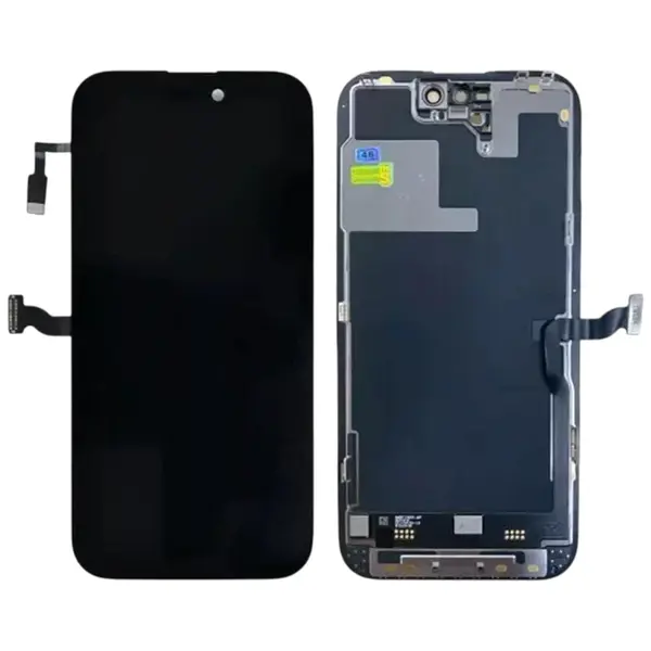 MR3_239479 Дисплей iphone 14 pro, з сенсором, та рамкою black (dd soft oled) без помилки 