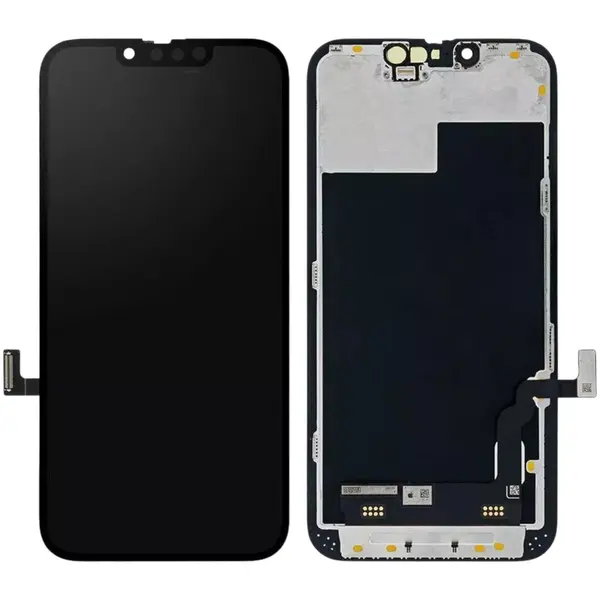 MR3_252692 Дисплей iphone 13, з сенсором, та рамкою black (dd soft oled) без помилки 
