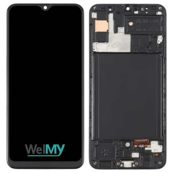 MR3_321412 Дисплей samsung sm-a307f galaxy a30s (2019), з сенсором, та рамкою black oled (welmy) 