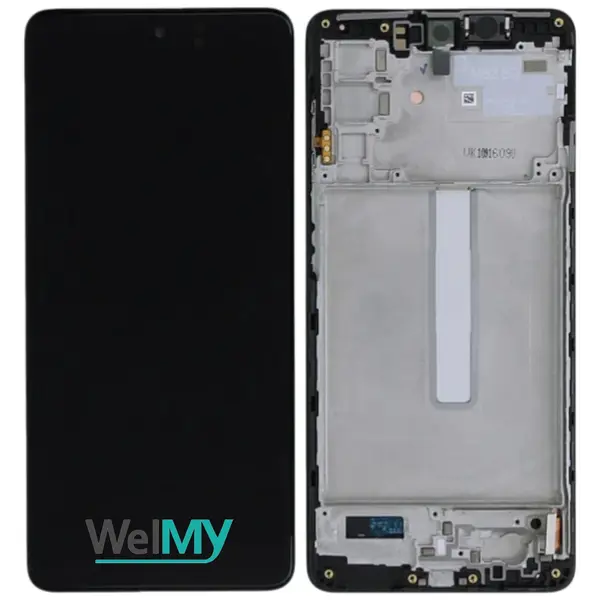 MR3_321424 Дисплей samsung sm-m526 galaxy m52 5g ( (2021), з сенсором, та рамкою black oled (welmy) 