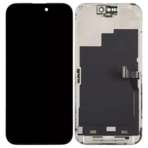 MR3_329037 Дисплей iphone 15 pro, з сенсором, та рамкою black переклей оригінал без помилки 