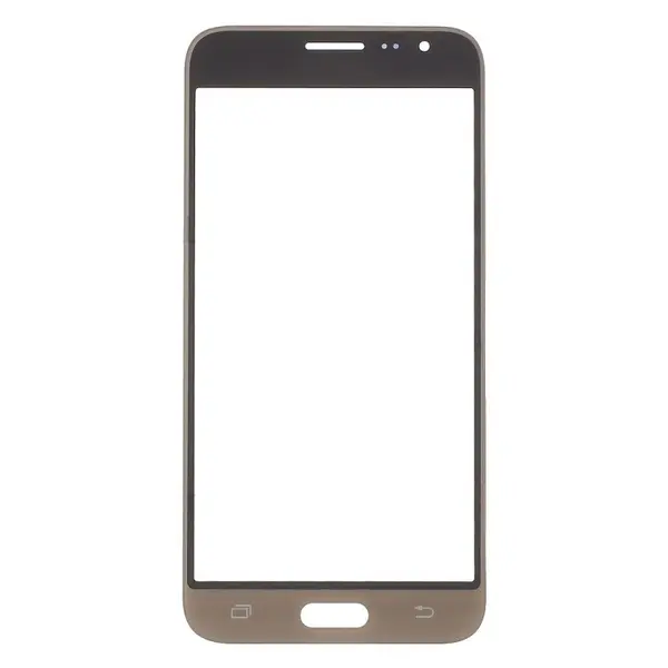 MR3_33601 Скло корпусу для samsung j320 galaxy j3 2016, з oca-плівкою, gold оригінал (prc) 