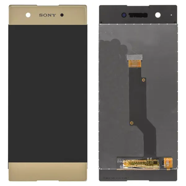 MR3_67075 Дисплей sony g3112 xperia xa1 dual, g3116, g3121, g3125, з сенсором, gold original prc 