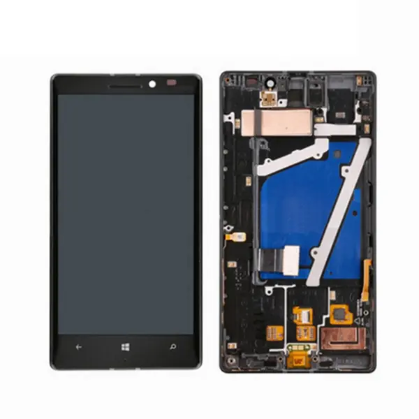 MR3_67095 Дисплей microsoft 930 lumia, з сенсором, та рамкою black оригінал 