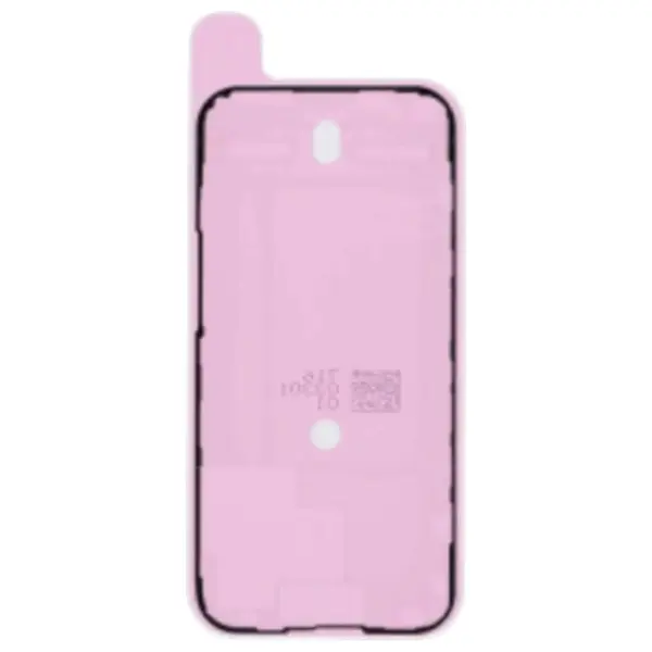 MR3_329680 Стікер-проклейка (скотч двосторонній) для дисплея iphone 16 pro max оригінал рожевий 