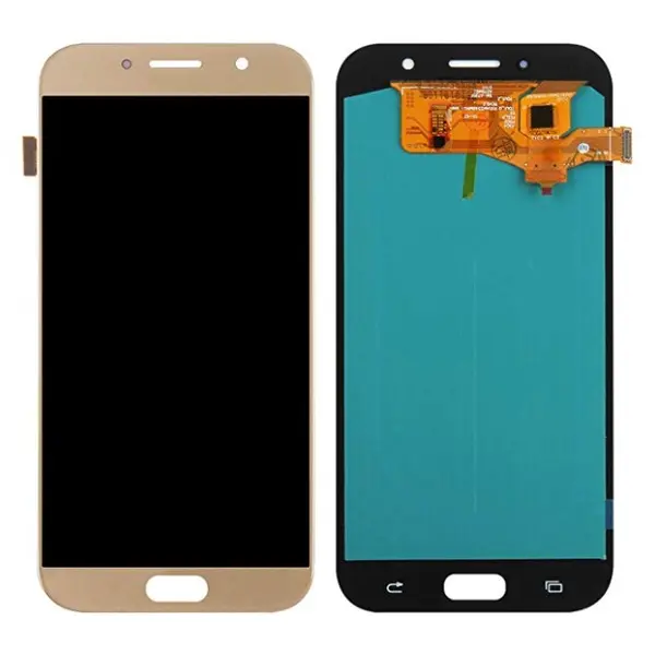 MR3_102813 Дисплей samsung sm-a720h galaxy a7 (2017), з сенсором, gold tft з регульованою підсвіткою 