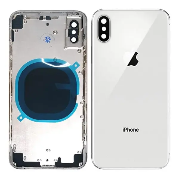 MR3_103412 Корпус iphone x silver оригінал а+ 