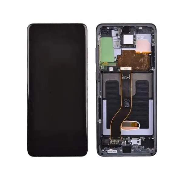 MR3_104578 Дисплей samsung sm-g985, g986 galaxy s20 plus 4g, 5g, з сенсором, та рамкою cosmic black сервісний оригінал 