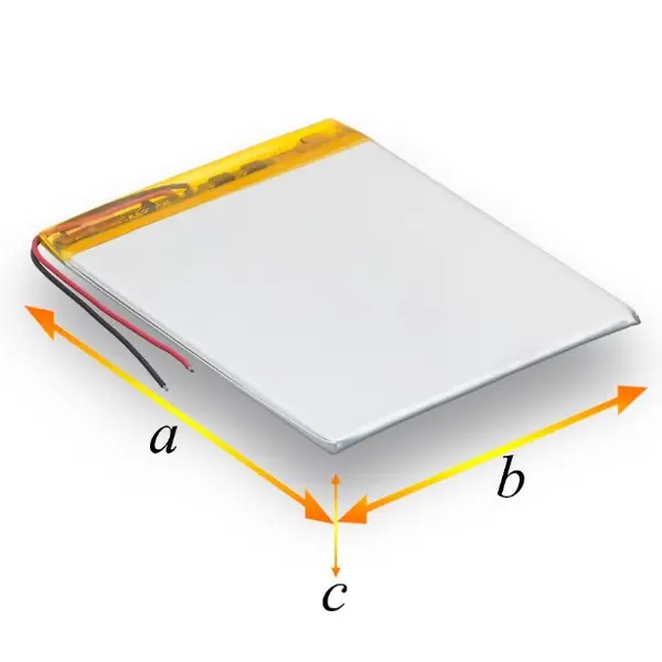 MR3_104892 Акумулятор універсальний 053759р (61x37x5, 1800mah, 3.7v) 