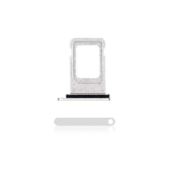 MR3_105707 Тримач sim-карти iphone 11 білий (one sim) 