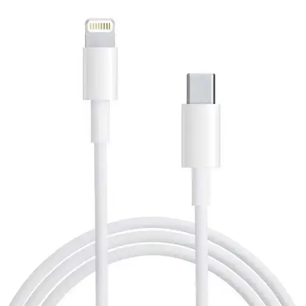 MR3_106836 Кабель pd type-c to lightning apple iphone 11, iphone 12, 1m білий 