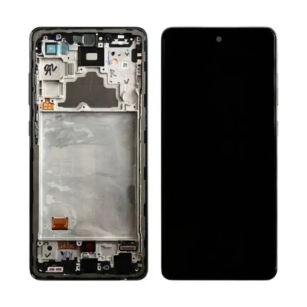 MR3_108066 Дисплей samsung sm-a725 galaxy a72 4g ( (2021), з сенсором, та рамкою black сервісний оригінал 