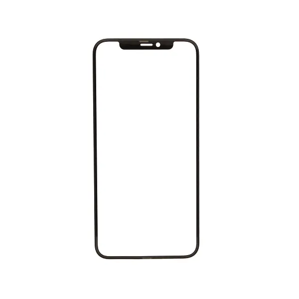 MR3_108249 Скло корпусу для iphone 11 pro max з oca-плівкою black оригінал 