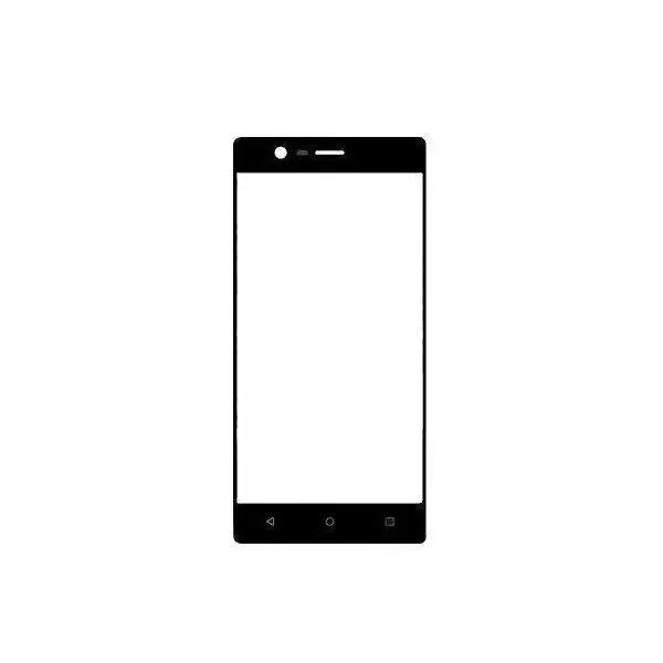 MR3_109098 Скло корпусу для nokia 5 dual sim (ta-1053) з oca-плівкою, black оригінал (prc) 