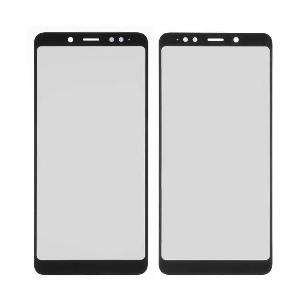 MR3_109688 Скло корпусу для redmi note 5, redmi note 5 pro з oca-плівкою, black оригінал (prc) 