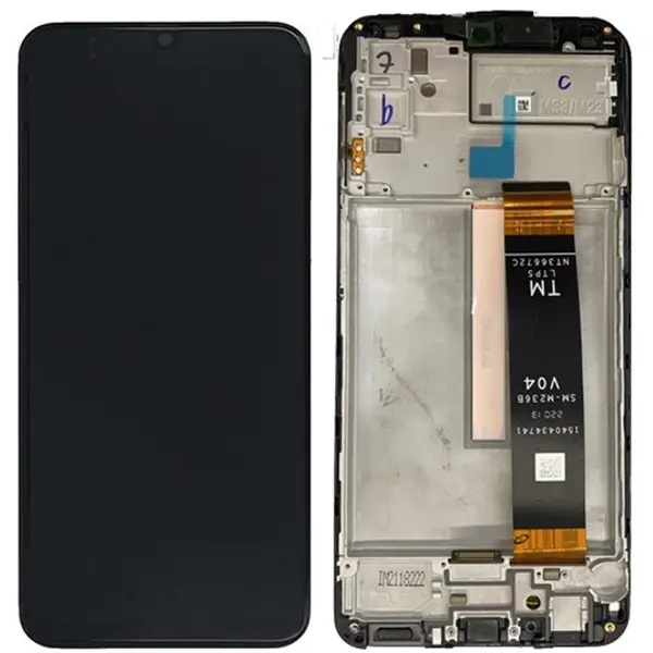 MR3_115642 Дисплей samsung sm-m236 galaxy m23 5g (2022), з сенсором, та рамкою black сервісний оригінал (m236 v04) 