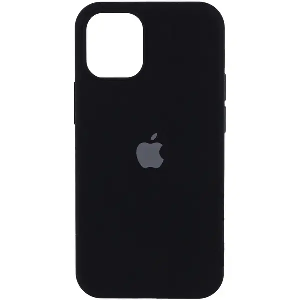 MR3_116608 Чохол silicone case для iphone 14 pro (18) black (закритий низ) 