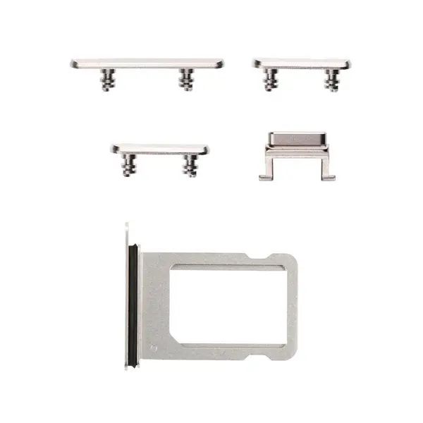 MR3_117436 Кнопки корпусу бічні (тримач sim-карти) для iphone x silver 
