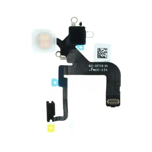 MR3_117622 Шлейф iphone 12 pro спалаху з мікрофоном оригінал 