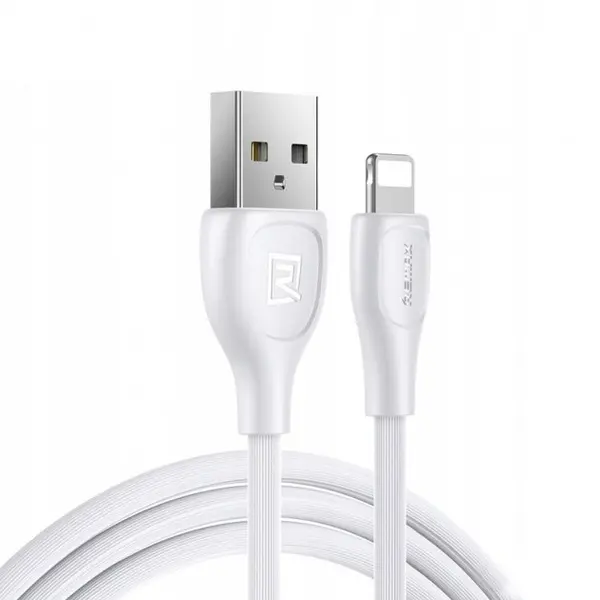 MR3_118035 Кабель usb lightning remax lesu pro rc-160i, 2.1a 1m білий 