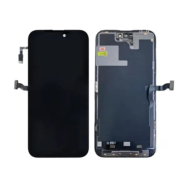 MR3_119486 Дисплей iphone 14 pro max, з сенсором, та рамкою black, знятий оригінал 