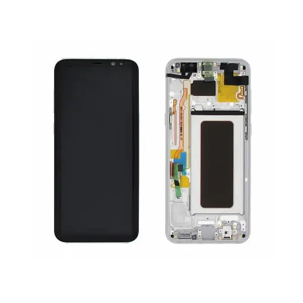 MR3_64989 Дисплей samsung sm-g955fd galaxy s8 plus, з сенсором, та рамкою maple gold сервісний оригінал 