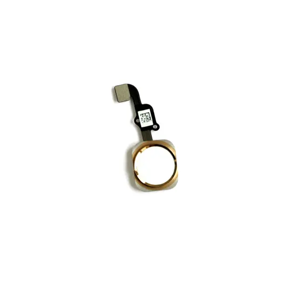 MR3_6925 Шлейф iphone 6s, iphone 6s plus кнопки home (меню) gold, з пластиком 
